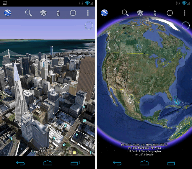 Google Earth Receives Update, New Layers Including RealTime Flights