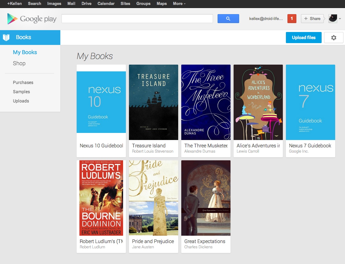 New Google Play Web Layout is Live in the Books Section (Updated)