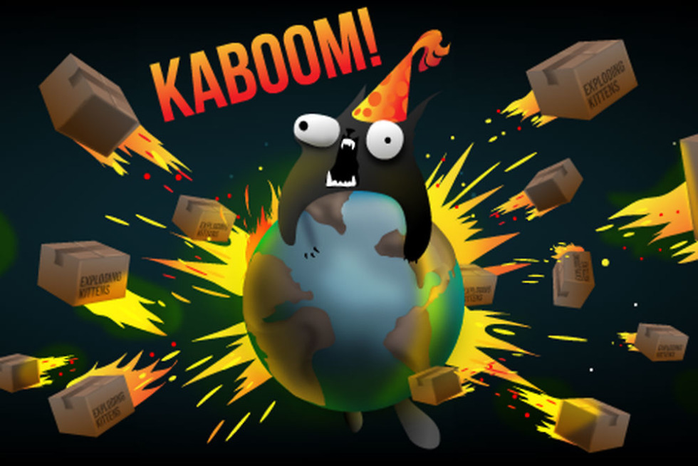 Exploding Kittens, Kickstarter's MostFunded Game, Now Available for