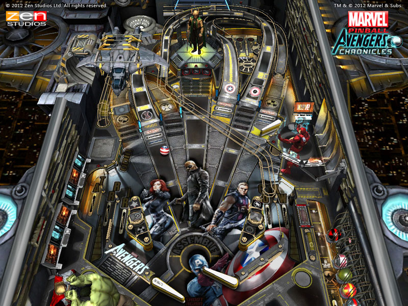 The Avengers have now invaded Zen Pinball with a whole new table