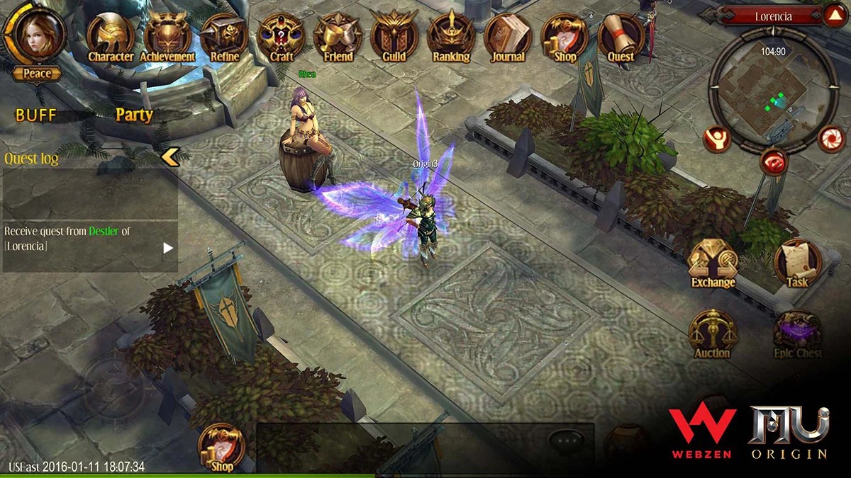 Mobile MMORPG MU Origin will be coming to the West. First round of