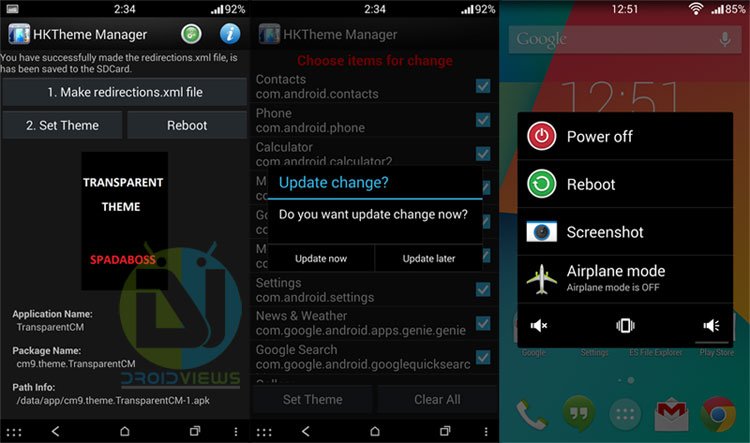 Theme Rooted Android Phone in Various Ways with Xposed Module