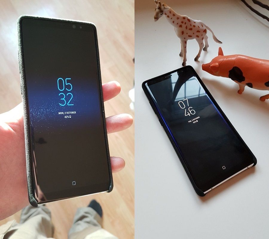 Add Custom Themes to Always On Display on Galaxy Note 8 DroidViews