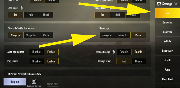 What is Gyroscope Sensor in PUBG Mobile Best Tips on