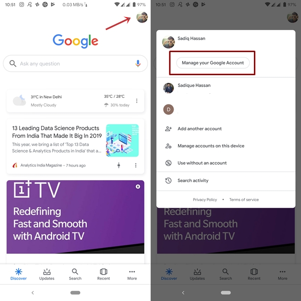 Remove Google Account Permissions for 3rdParty Apps DroidViews