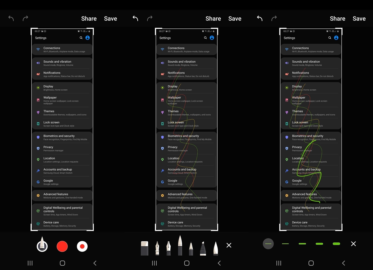 Take Scrolling Screenshots on Samsung Galaxy devices