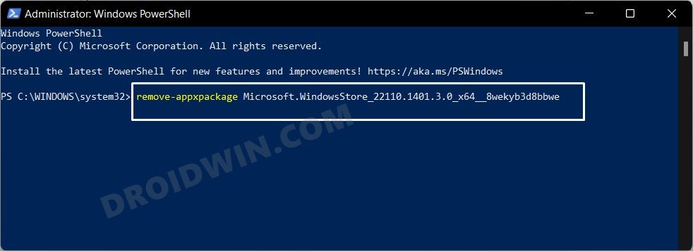 How to reinstall Microsoft Store app in Windows 10?