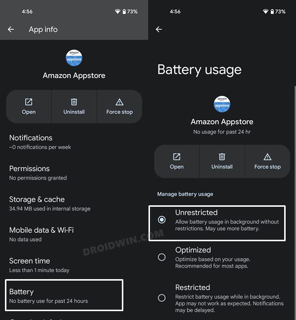 Amazon App Store not working in Android 12 How to Fix DroidWin