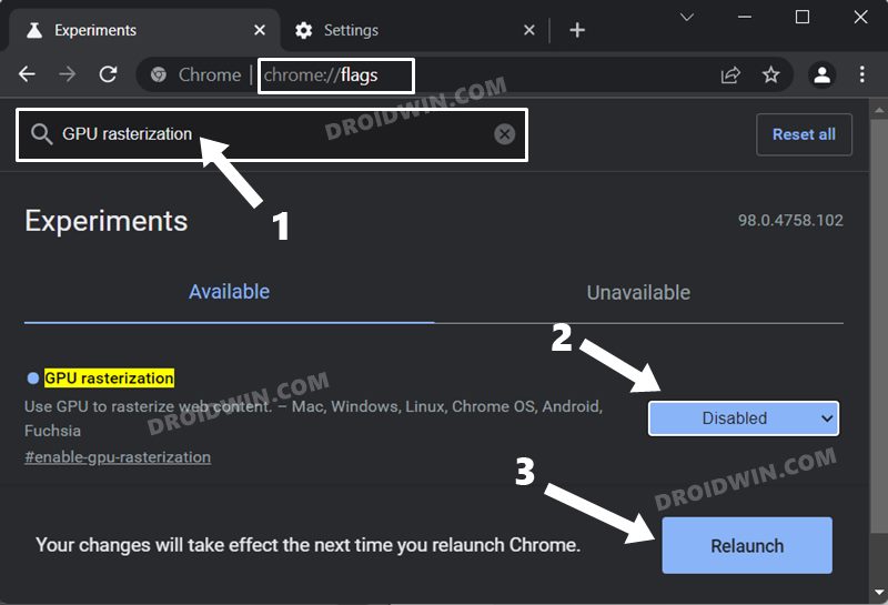 Images appearing pixelated in Google Chrome How to Fix DroidWin