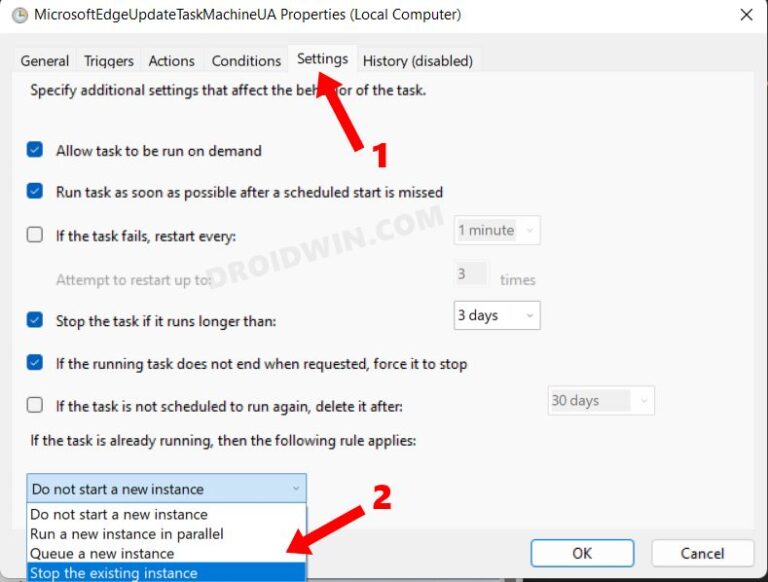 Task Scheduler Error Value 2147943726 in Windows 11 [Fixed] DroidWin