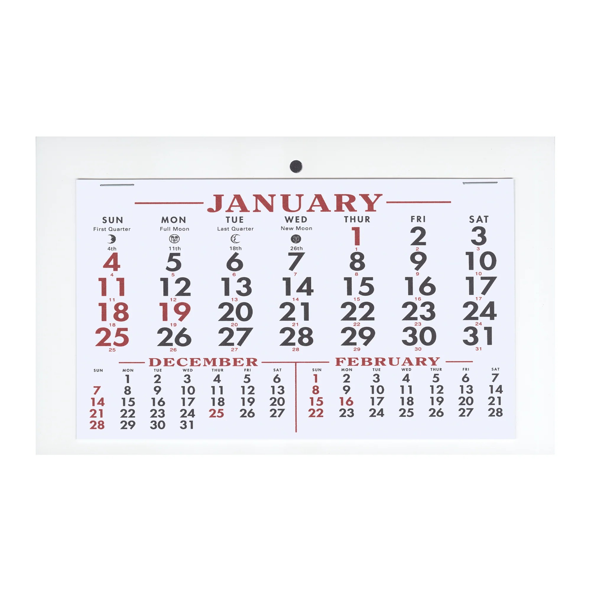 Payne 2026 103 EaselBack Calendar (7 x 5) Dromgoole's Fine Writing