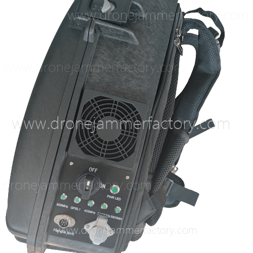 Drone Jamming Device 12.5KM Distance Backpack Jamming Drone Signals