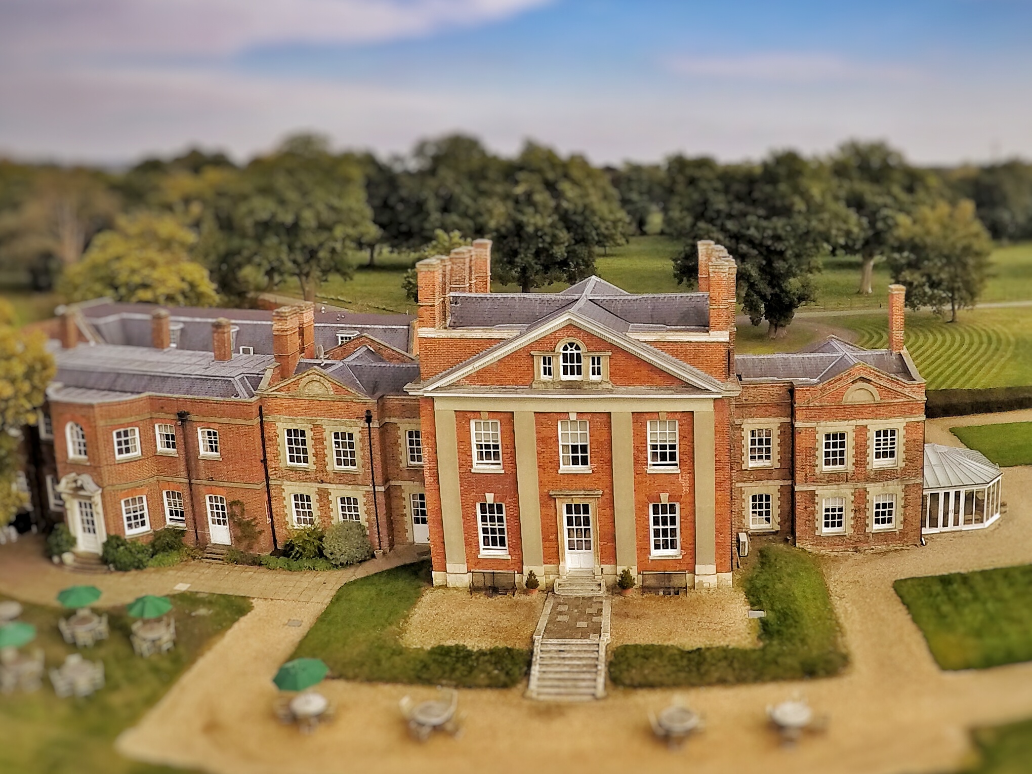 Warbrook House, Eversley, Hampshire, UK.