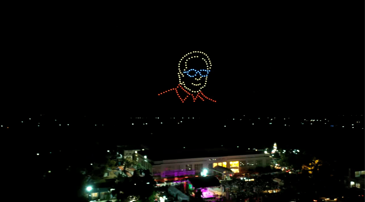2019 Narvacan Festival Drone Light Show Philippines