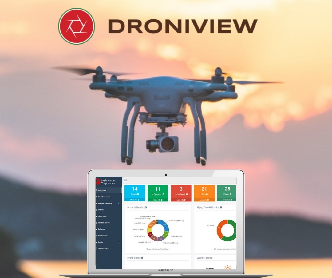 Droniview All in one solution to streamline your drone operations