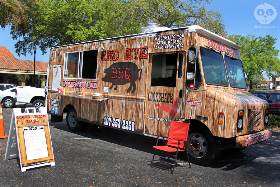 Red Eye BBQ food truck Orlando, FL Retired Droolius