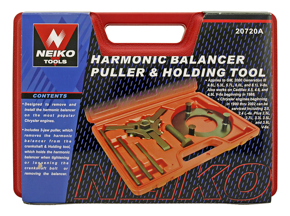 Harmonic Balancer Puller and Holding Tool
