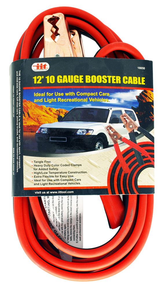 12' 10 Gauge Booster Cable