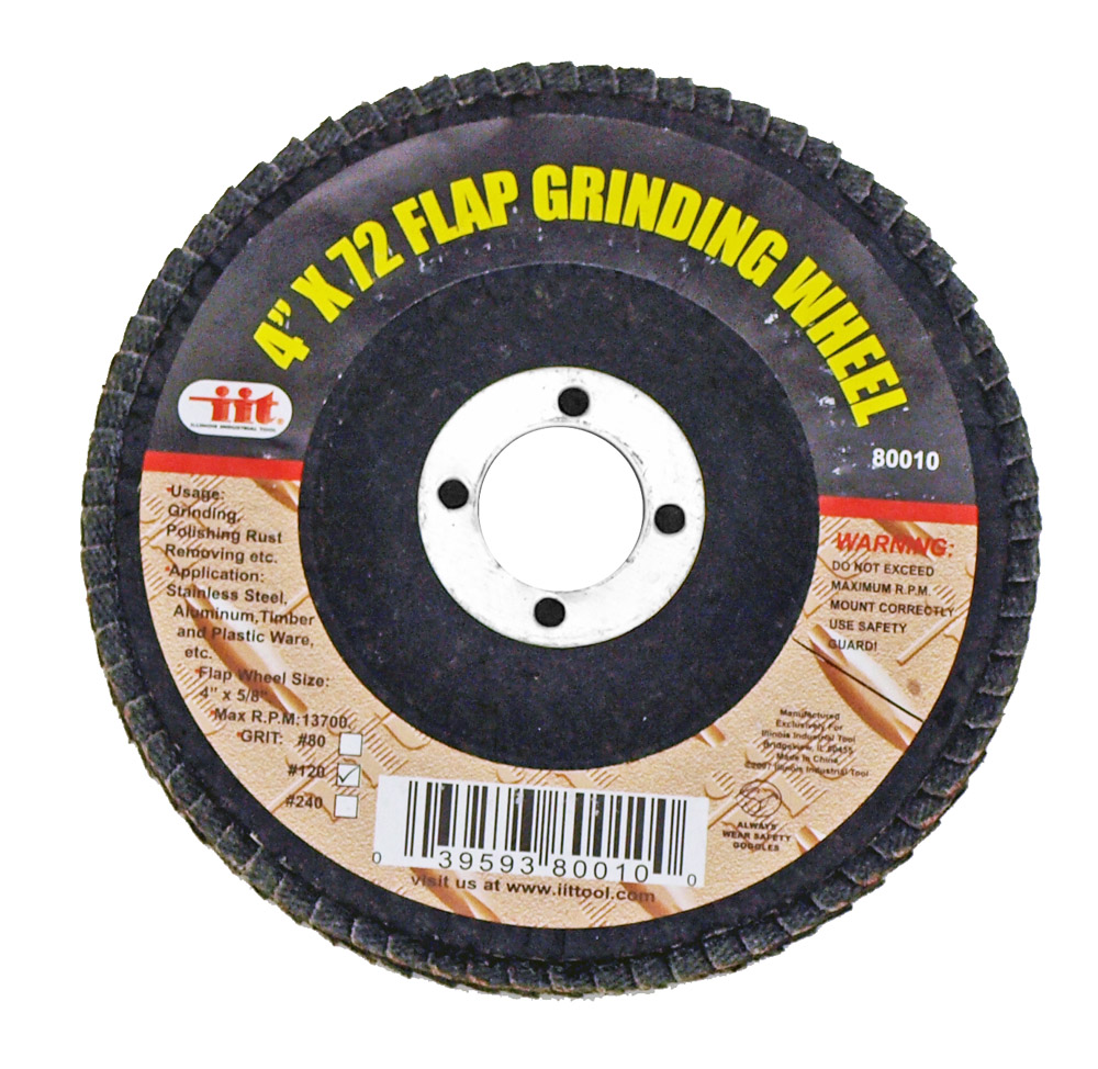 4" x 72 Flap Disc 120 Grit