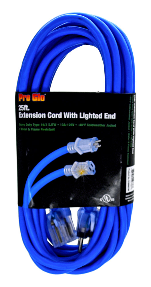 25' Extension Cord Blue