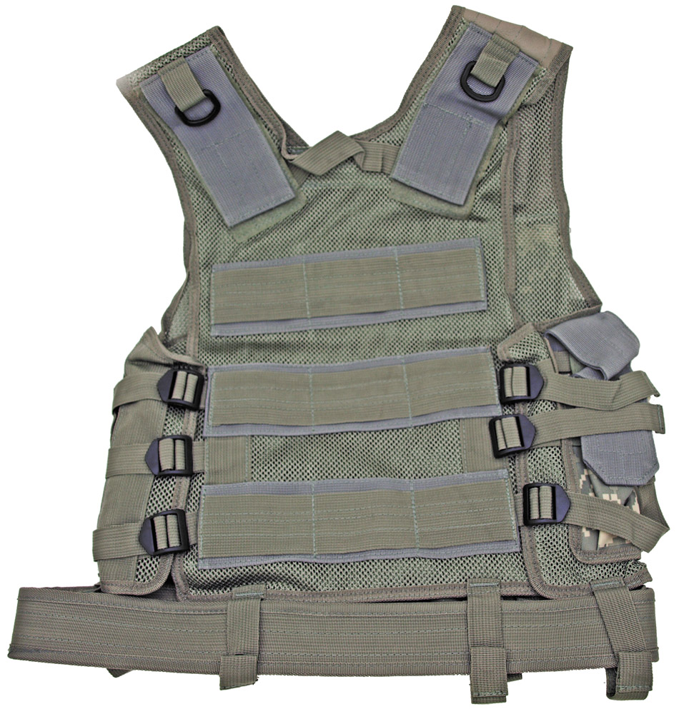 Mesh Tactical Vest ACU Digital Camo