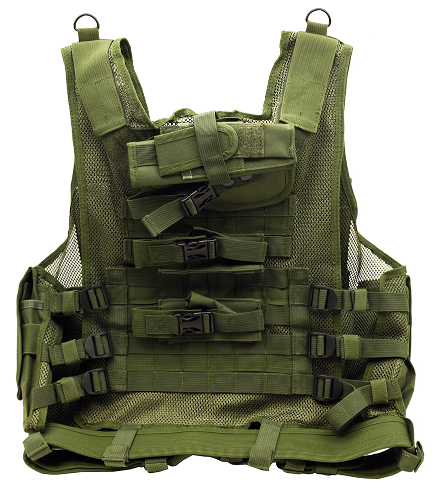 Mesh Tactical Vest OD Green