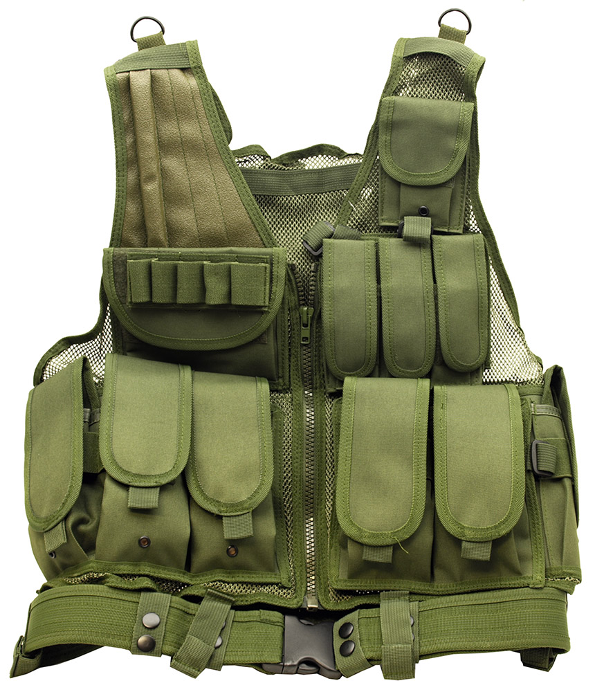 Mesh Tactical Vest OD Green