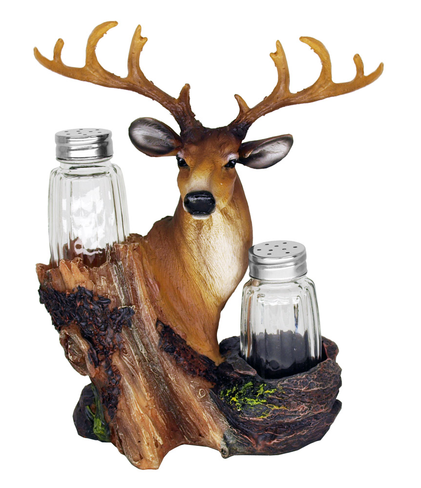 Salt Lick Deer Salt & Pepper Shakers