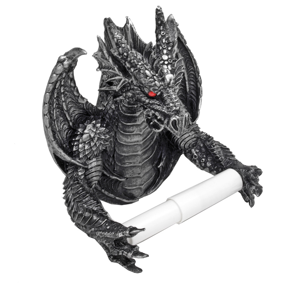 Saurian Servant Dragon Toilet Paper Holder