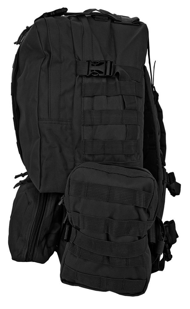 Large Assault Tactical Backpack Black
