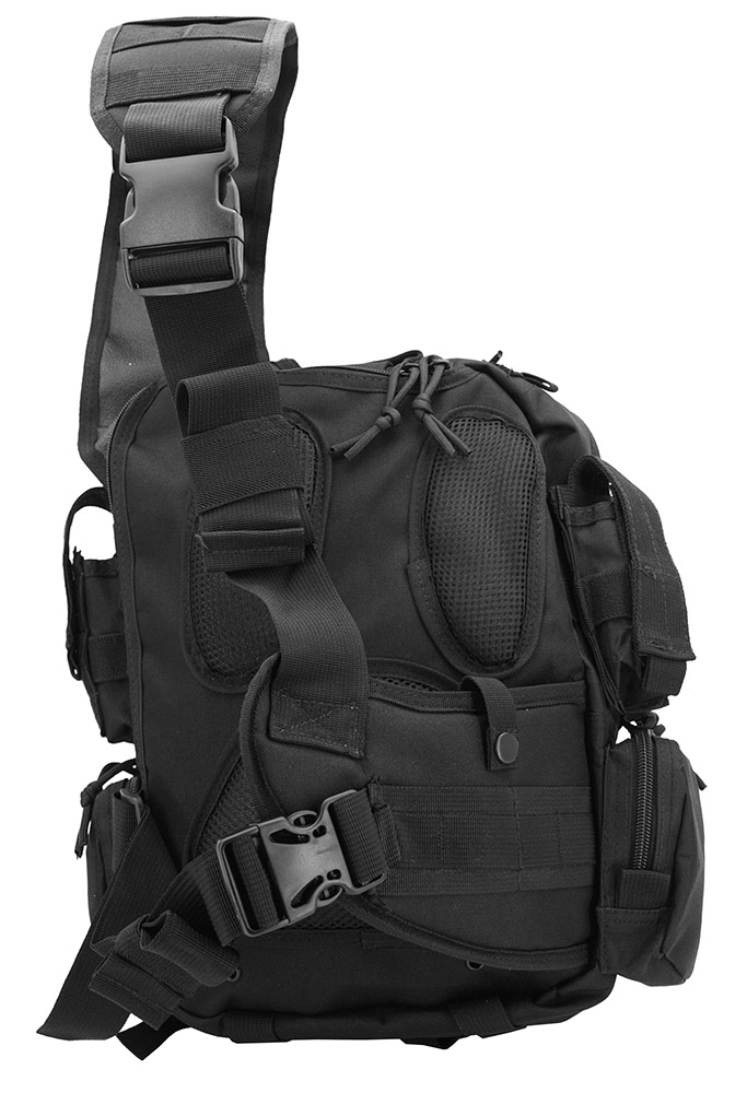 Tactical Shoulder Bag Black