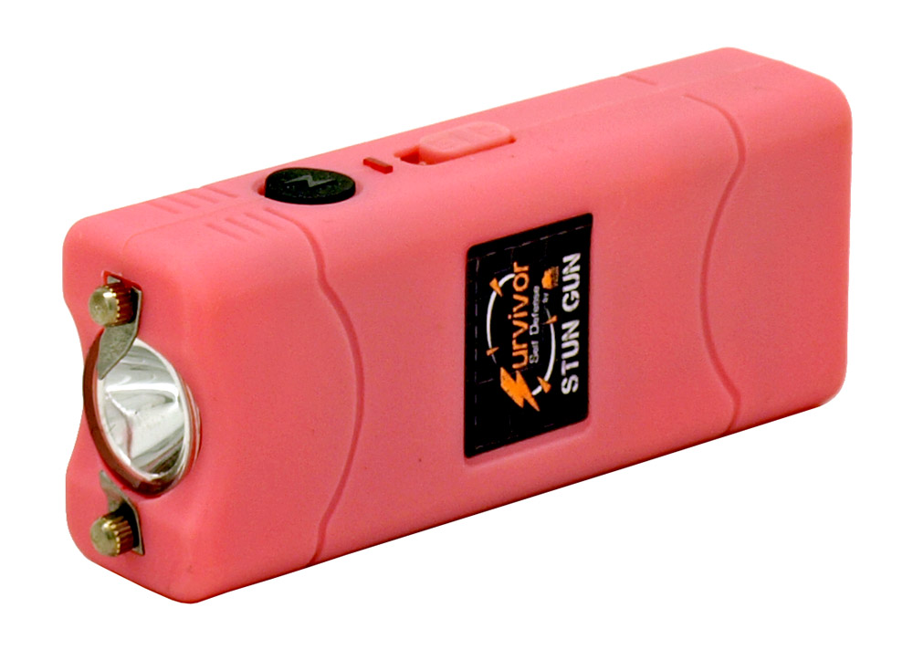 Survivor Series Self Defense Stun Gun and Pepper Spray Pink