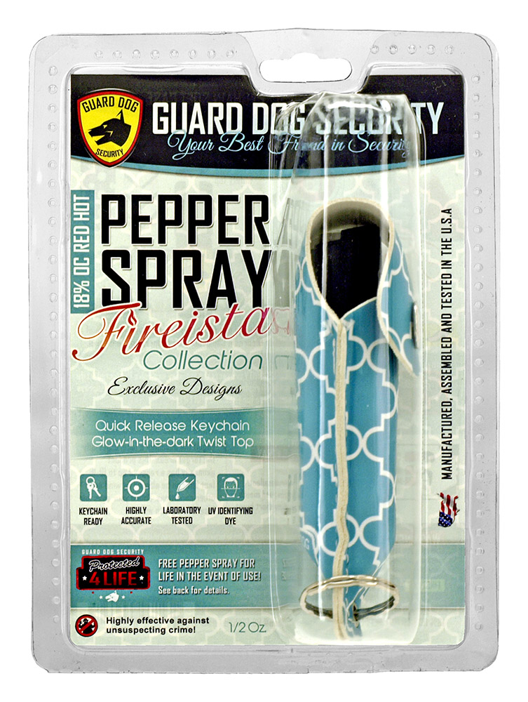 Guard Dog Pepper Spray Fireista Edition Baby Blue