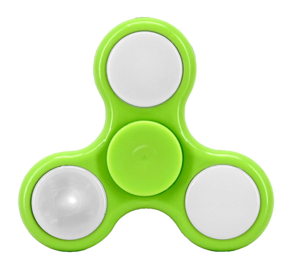 LightUp Fidget Spinner Green