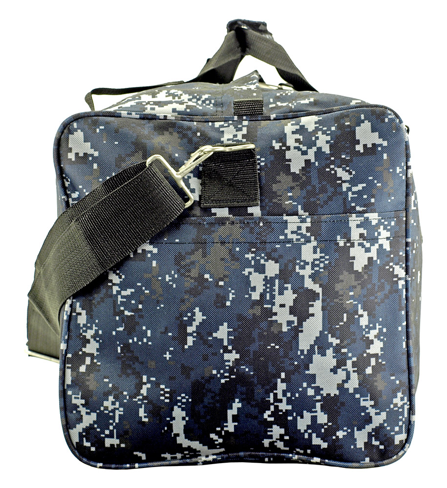 The Duffle Bag Blue Digital Camo