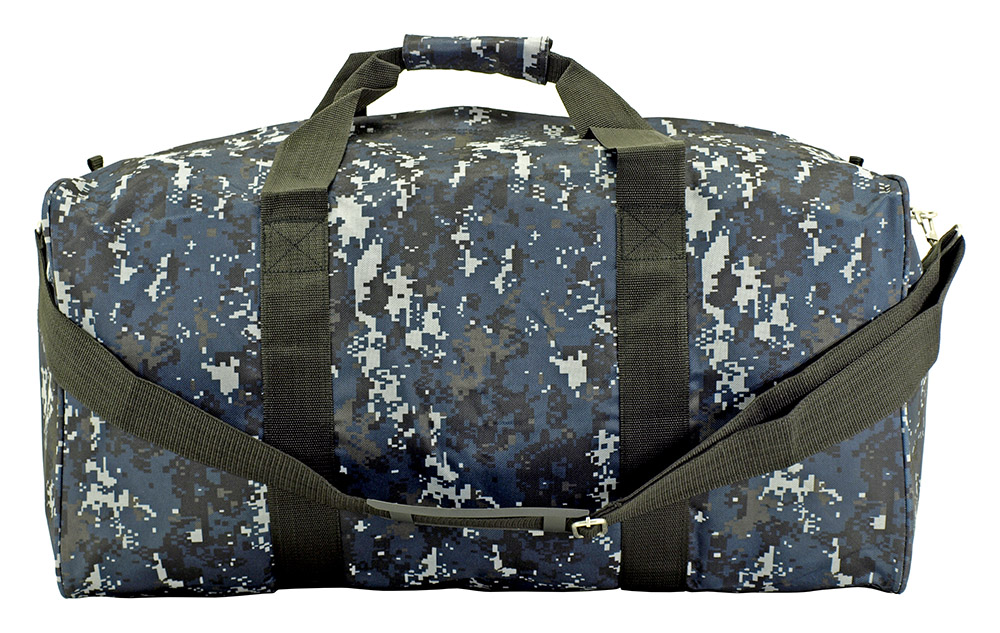 The Duffle Bag Blue Digital Camo