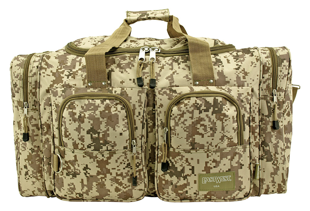 Camping Duffel Bag Desert Digital Camo