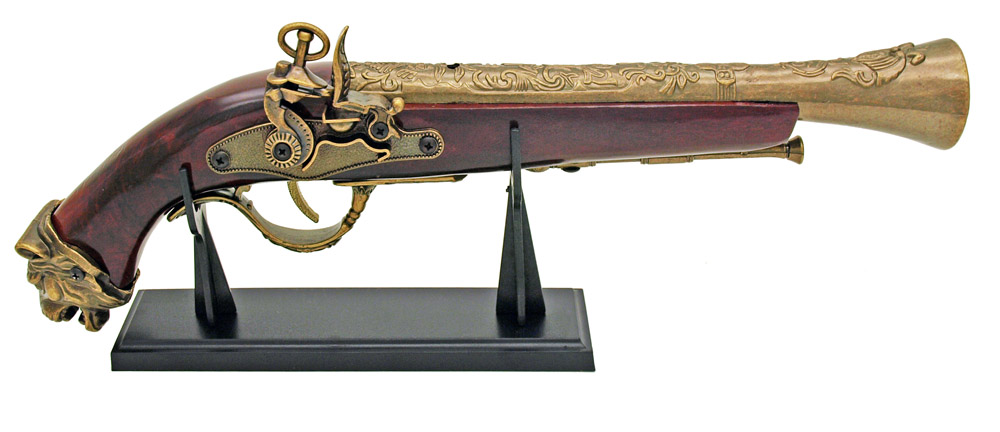 15" Decorative Antique Gun