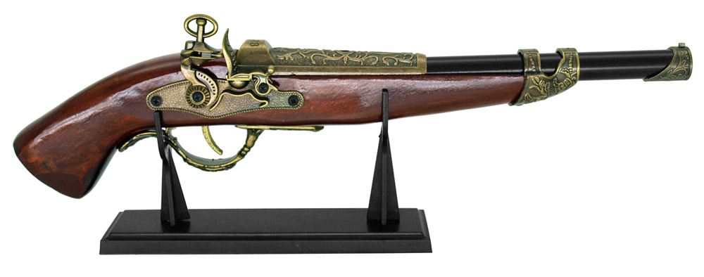 18" Decorative Antique Gun
