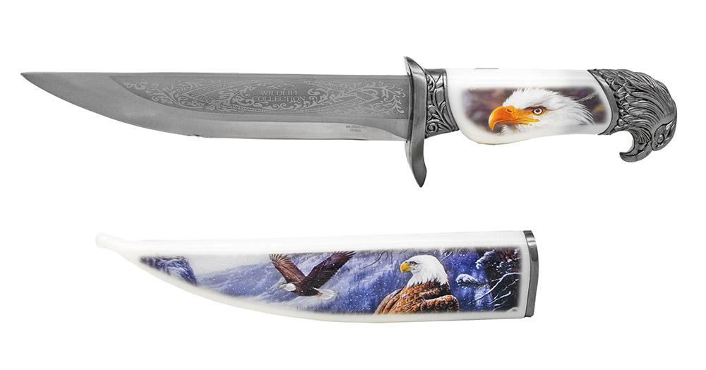 13.5" Wildlife Collection Knife Eagle