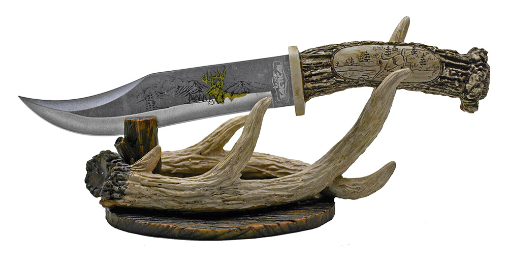 12" Decorative Deer Hunting Knife