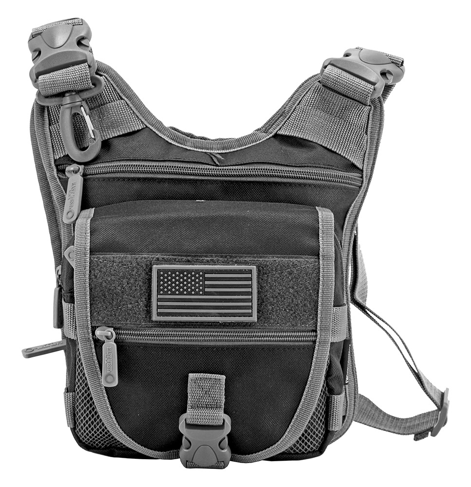 Tactical Sling Range Bag Black