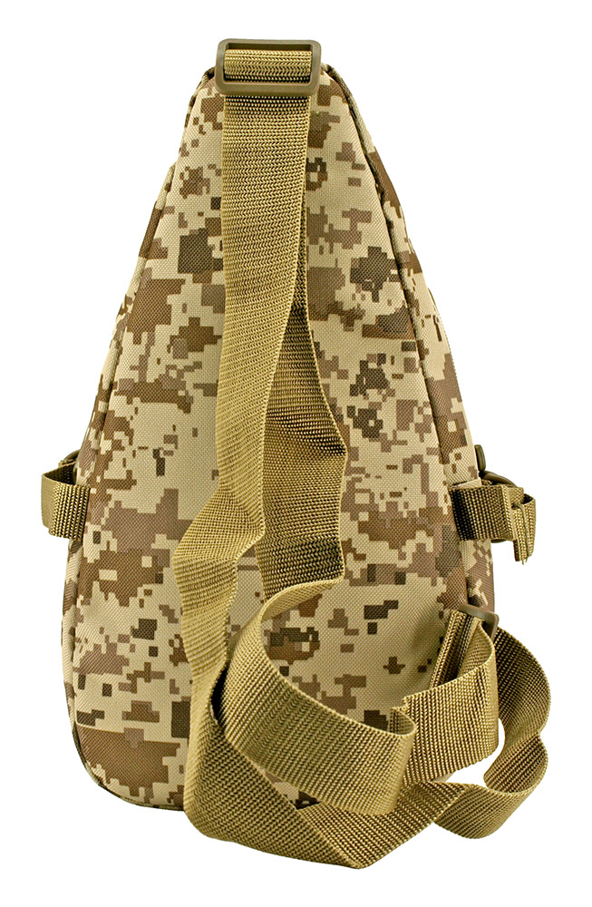 Military Sling Bag Desert Digital Camo