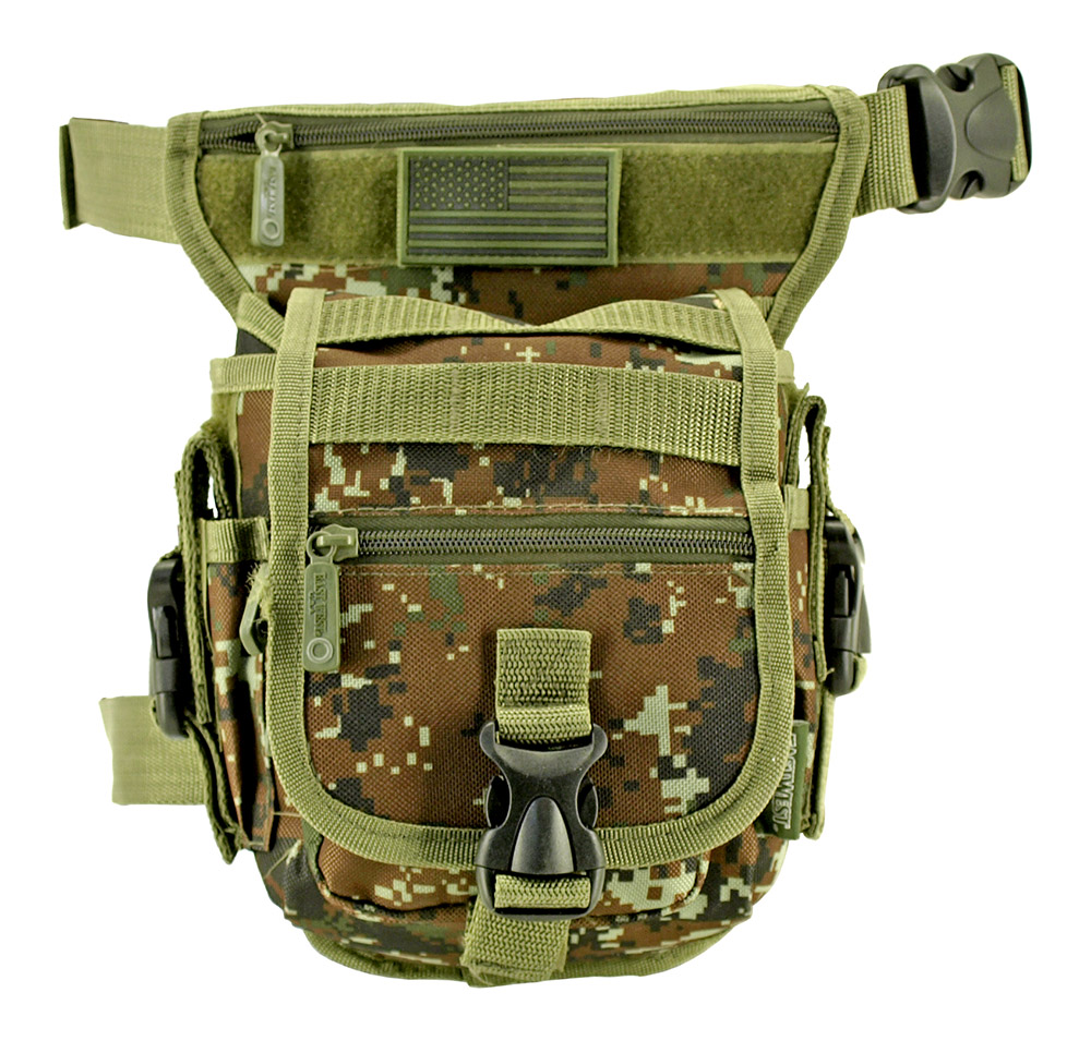 Tactical Hip Bag Green Digital Camo