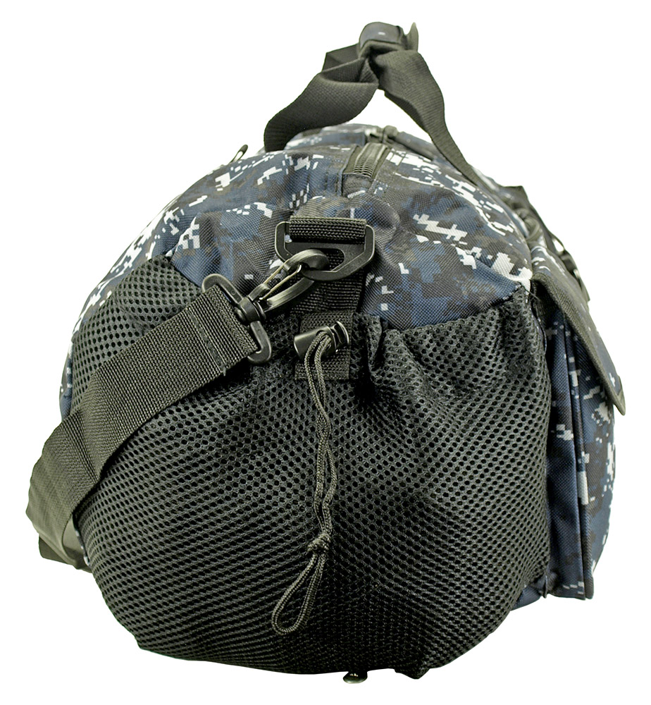 The Tactical Duffle Bag (Small) Blue Digital Camo