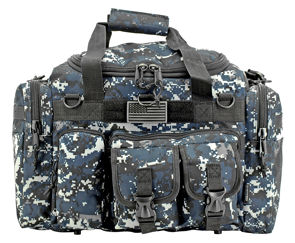 A10 Duffle Bag Blue Digital Camo