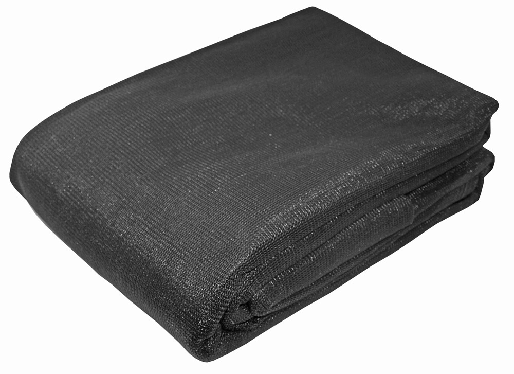 20' x 20' Mesh Shade Tarp Black