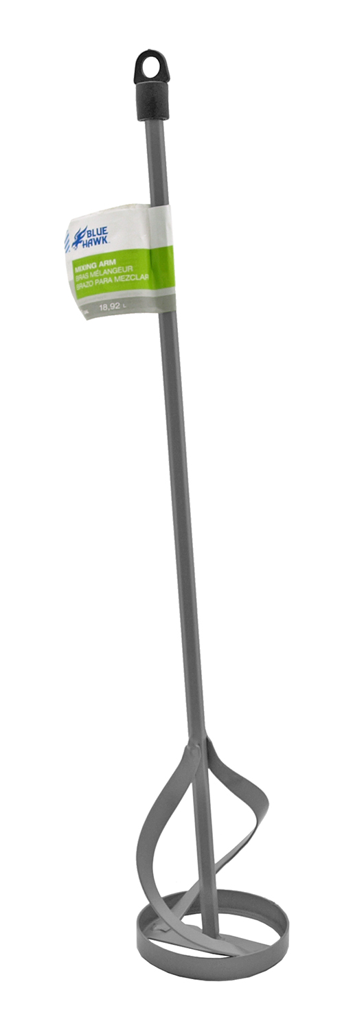 17.75" Large Spiral 5 Gallon Mixing Arm Paddle Blue Hawk