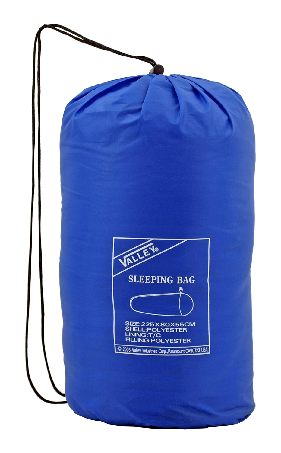 Mummy Style Polyester Sleeping Bag with Custom Storage Carrying Pouch