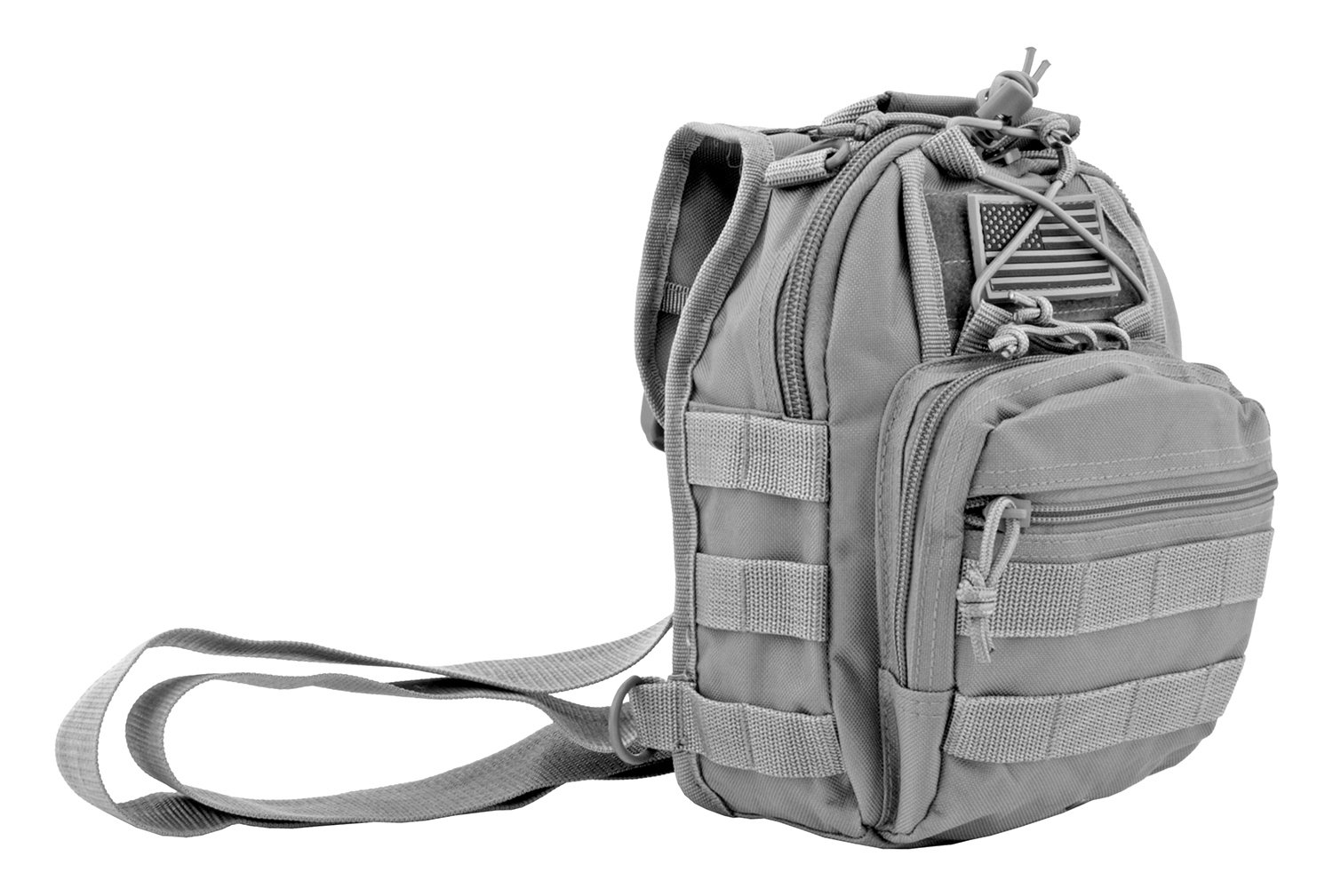 Concealed Carry Tactical Sling Bag Grey